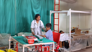 Infirmary:&nbsp;A well-equipped medical facility to ensure student health and&nbsp;safety.