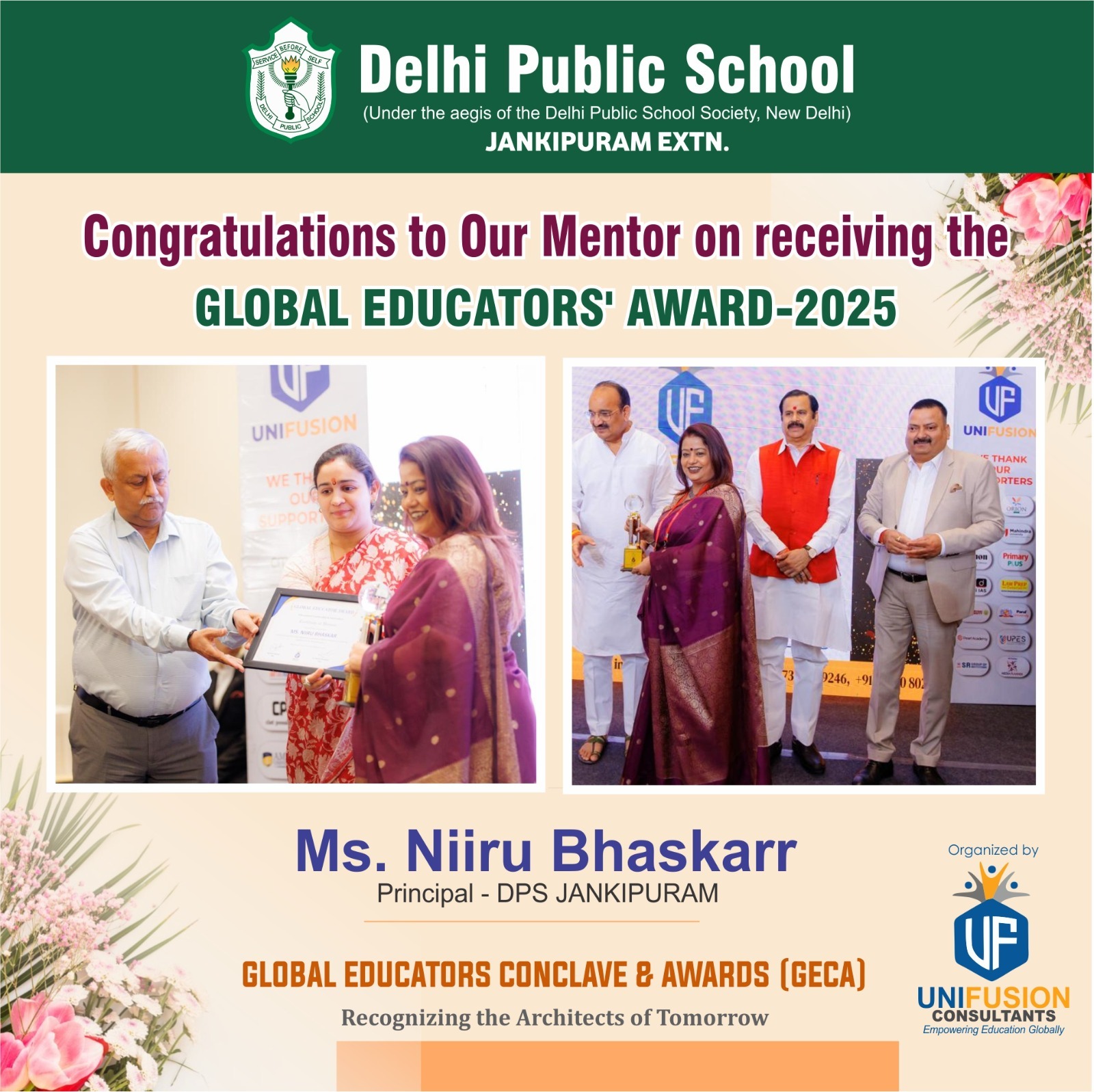 Global Educators Principal Award 2025