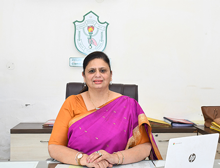 Principal's Message Image Section Gomtinagar Sr