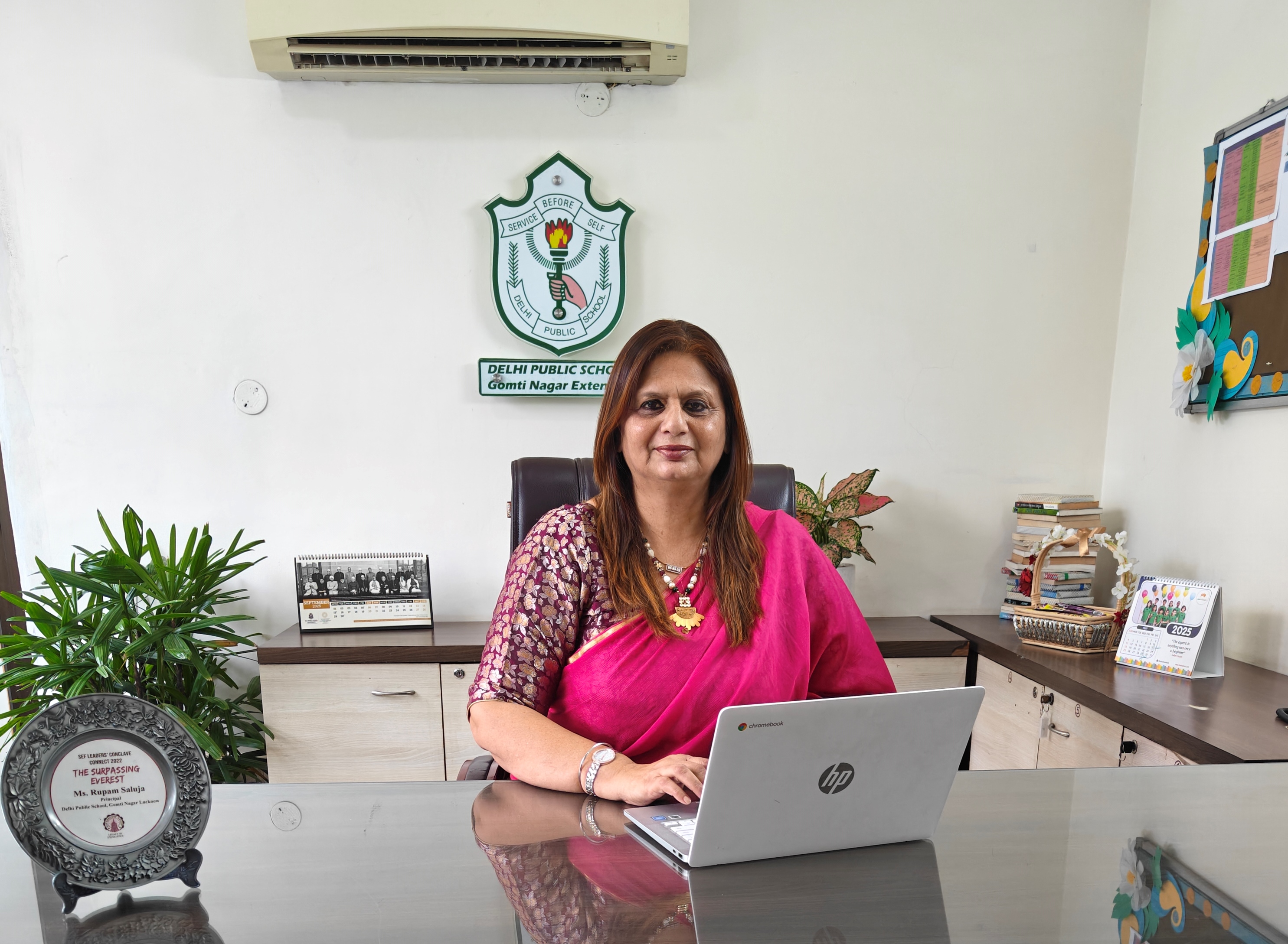 Principal's Message Image Section Gomtinagar Sr